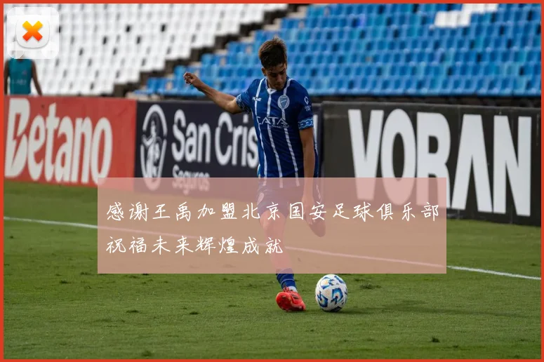 感谢王禹加盟北京国安足球俱乐部祝福未来辉煌成就